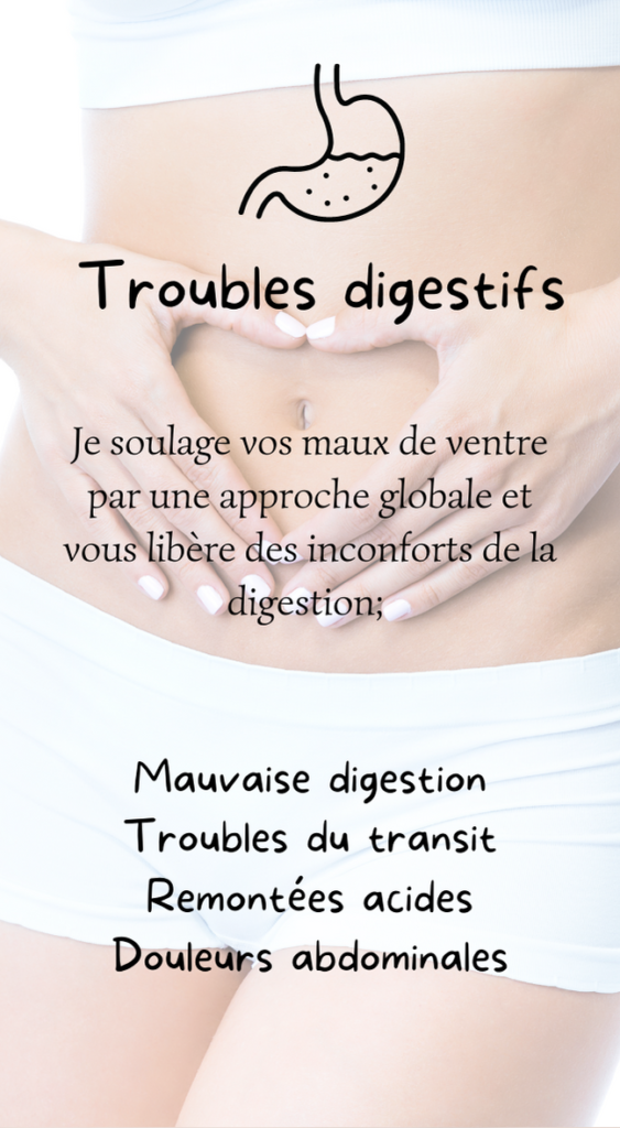 accompagnement troubles digestifs